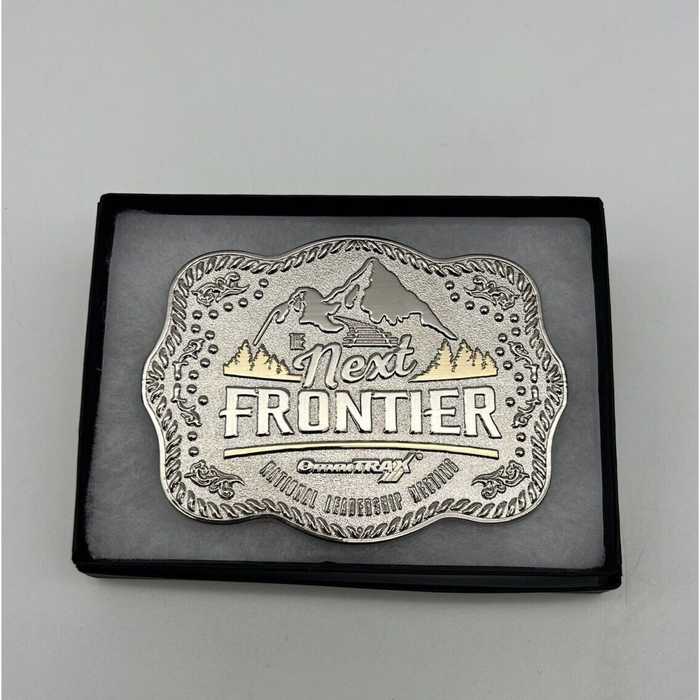 Next Frontier Belt Buckle New With Box